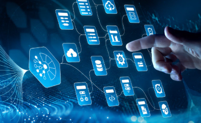 Connected technology layers representing data integration